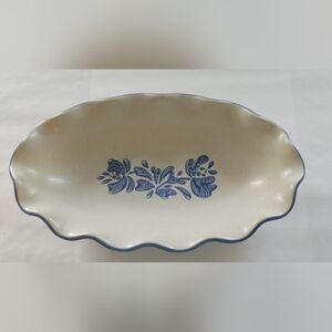 Pfaltzgraff Yorktowne Oval Fluted Serving Dish USA